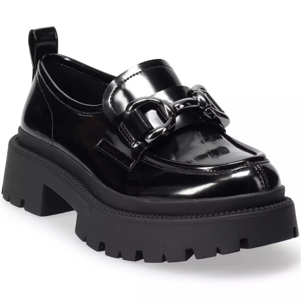 Ashlee Platform Lug-Sole Bit Loafers